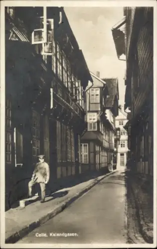 Ak Celle in Niedersachsen, Kalandgasse