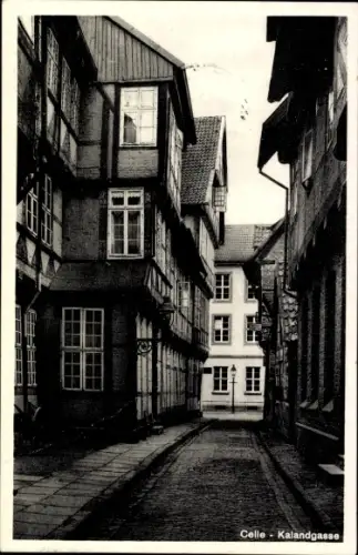 Ak Celle in Niedersachsen, Kalandgasse