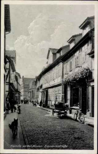 Ak Hameln an der Weser Niedersachsen, Emmernstraße, Hameln an der Weser