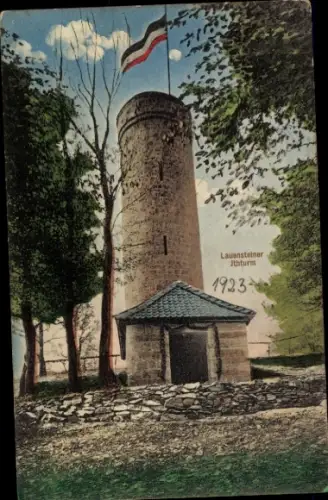 Ak Lauenstein Salzhemmendorf in Niedersachsen, Gasthaus zum Löwen, Turm