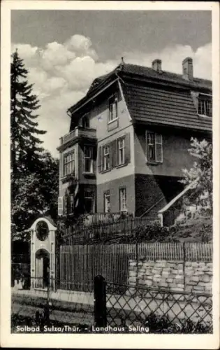 Ak Bad Sulza in Thüringen, Landhaus Seling