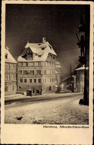 Ak Nürnberg in Mittelfranken,  Albrecht Dürer-Haus
