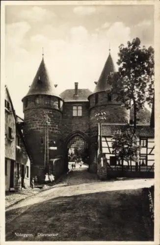 Ak Nideggen in der Eifel,  Dürener Tor