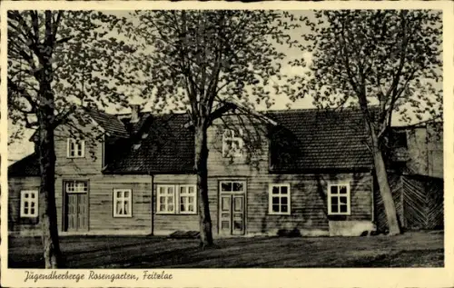 Ak Fritzlar in Hessen, Jugendherberge Rosengarten