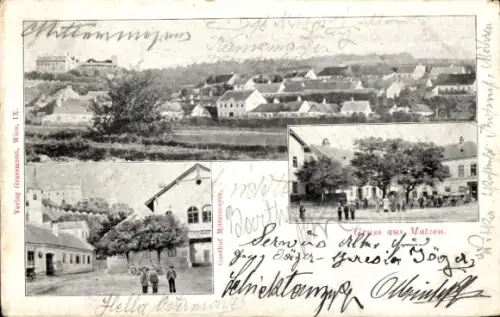 Ak Reith im Alpbachtal Tirol, Schloss Matzen, Gasthof Mittermayer