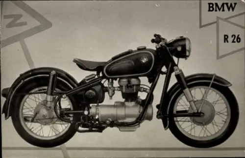 Foto Ak Motorrad, BMW R26