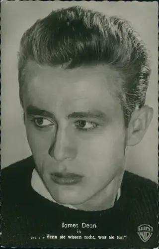 Ak Schauspieler James Dean, Portrait, Film ... denn sie wissen nicht, was sie tun