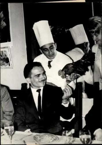 Foto Hussein I., König von Jordanien, Koch