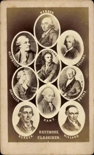 Foto Deutsche Klassiker, Goethe, Schuller, Herder