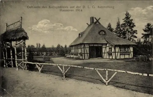Ak Hannover, Gebäude des Kalisyndikats, DLG Ausstellung 1914