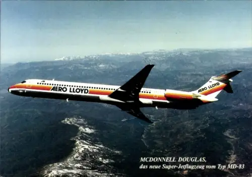 Ak McDonnell Douglas MD-83, Aero Lloyd, Passagierflugzeug
