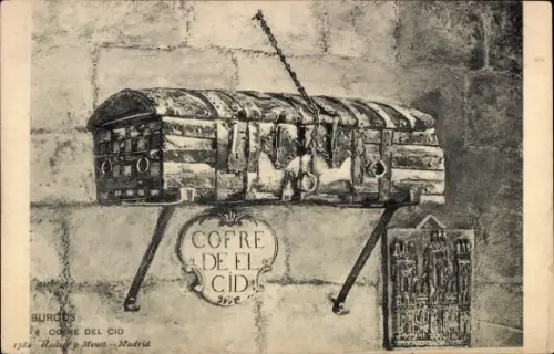 Ak Burgos, Castilla y León, Cofre de el Cid
