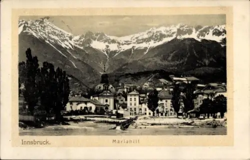 Ak Innsbruck in Tirol,  Mariahilf