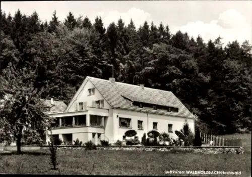 Ak Waldhölzbach Losheim am See Saarland, Pension A. Röder