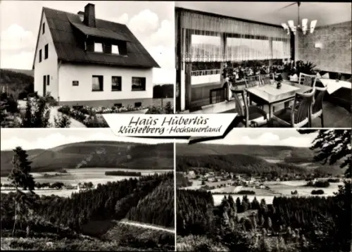 Ak Küstelberg Medebach im Sauerland, Haus Hubertus, Küstelberg, Hochsauerland