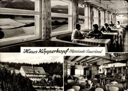Ak Meschede im Sauerland, Haus Köpperkopf