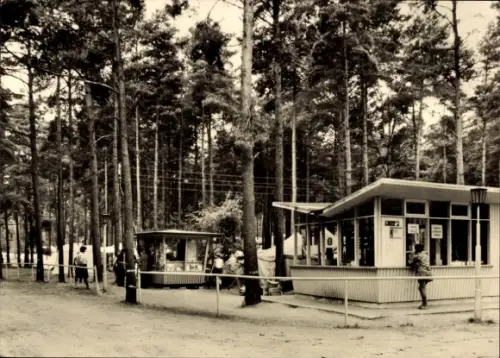 Ak Ostseebad Lubmin Vorpommern, Zeltplatz