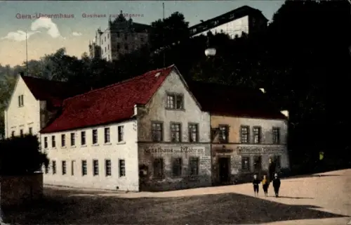Ak Untermhaus Gera in Thüringen, Gasthaus zum Mohren
