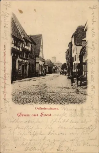 Ak Soest in Westfalen, Osthofenstraße