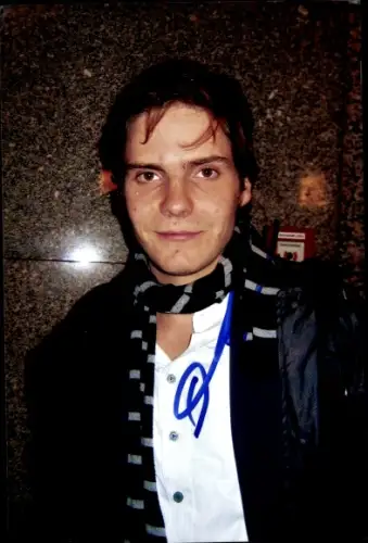 Ak Schauspieler Daniel Brühl, Portrait, Autogramm