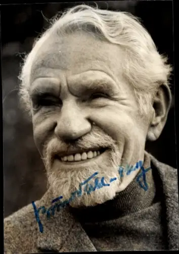 Ak Schauspieler Bruno Vahl-Brig, Portrait, Autogramm