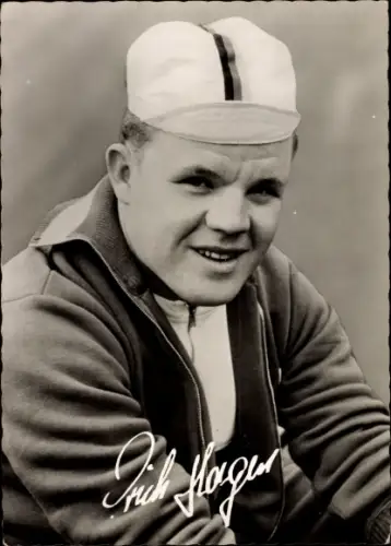 Ak Erich Hagen, Verdienter Meister des Sports, XIV. Internationale Friedensfahrt 1961