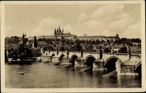 Ak Praha Prag Tschechien, Hradcany, Hradschin