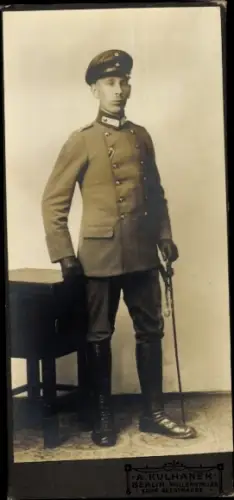 Foto Deutscher Soldat in Uniform, Porträt