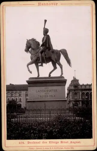 Foto Hannover, Denkmal des Königs Ernst August