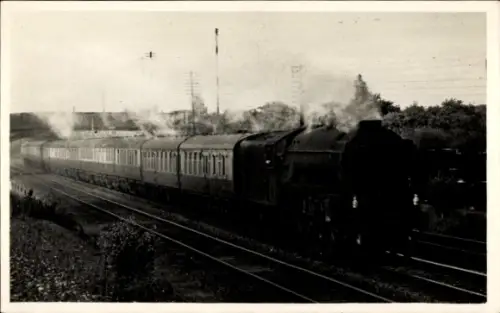 Foto Ak British Railways, Eisenbahn, Dampflokomotive