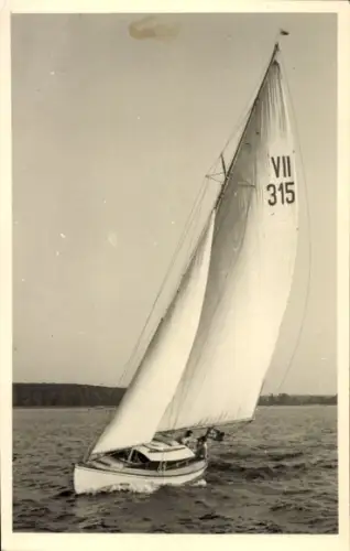 Foto Ak Segelboot VII 315