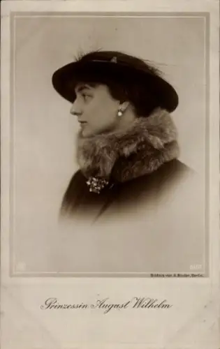 Ak Alexandra Viktoria von Schleswig Holstein Sonderburg Glücksburg