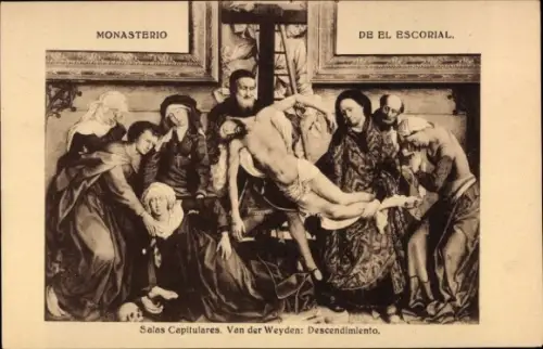 Künstler Ak Weyden, Rogier van der, Descendimiento