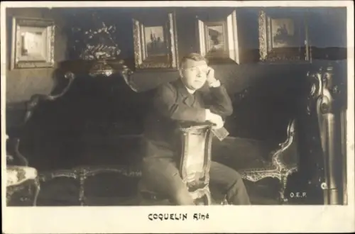 Ak Schriftsteller Coquelin ainé, Benoît Constant Coquelin