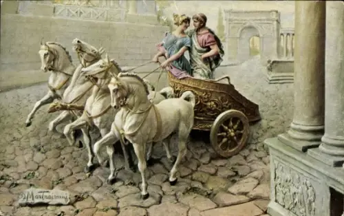 Künstler Ak Mastroianni, Vinicius und Chrysothemis