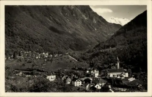 Ak Bignasco Kanton Tessin, Gesamtansicht
