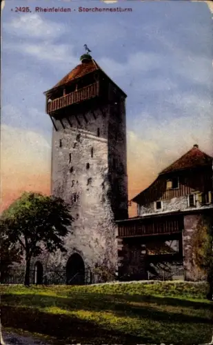 Ak Rheinfelden Kanton Aargau Schweiz, Storchennestturm