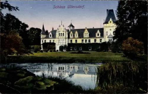 Ak Velké Losiny Bad Groß Ullersdorf Region Olmütz, Schloss