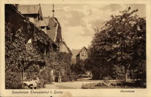Ak Bad Saarow in der Mark, Theresienhof am Scharmützelsee, Herrenhaus
