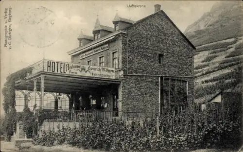 Ak Heimersheim Bad Neuenahr Ahrweiler Rheinland Pfalz, Hotel Restaurant Pension, Wron, Landskrone