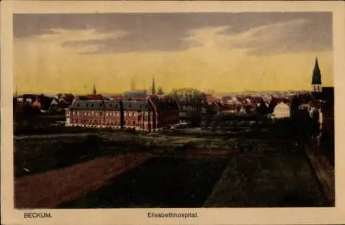 Ak Beckum in Westfalen,  Elisabethhospital