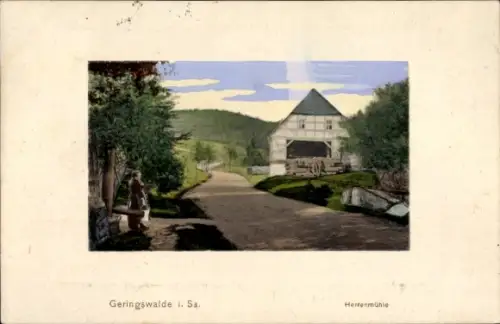 Ak Geringswalde Sachsen, Herrenmühle