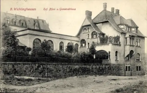 Ak Wichlinghausen Oberbarmen Wuppertal, Pfarr- und Gemeindehaus