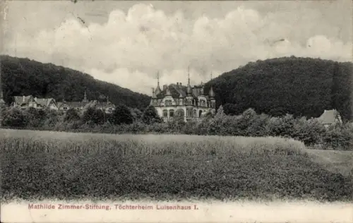 Ak Kassel in Hessen, Mathilde-Zimmer-Stiftung, Töchterheim, Luisenhaus