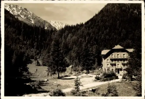 Ak Champex Kanton Wallis Schweiz, Hotel Suisse