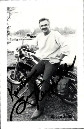 Foto Schauspieler Burt Reynolds, Autogramm
