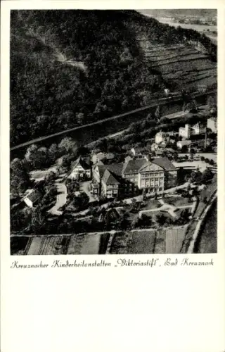 Ak Bad Kreuznach an der Nahe, Kauzenberg, Kauzenburg, Kreuznacher Kinderheilanstalten, Diktoriast