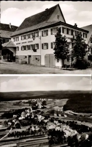 Ak Simmersfeld im Schwarzwald, Höhenerholungsort  780 m ü. M., Württ. Schwarzwald, Gasthof und Pe