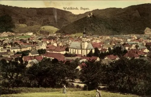 Ak Waldkirch im Breisgau Schwarzwald, Gesamtansicht