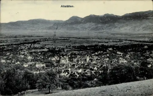 Ak Altstätten Kanton St. Gallen, Gesamtansicht